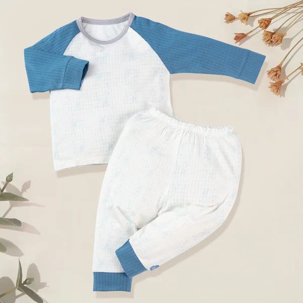 Bộ sơ sinh tính năng dài Chống muỗi Animo (0-24M, Xanh)