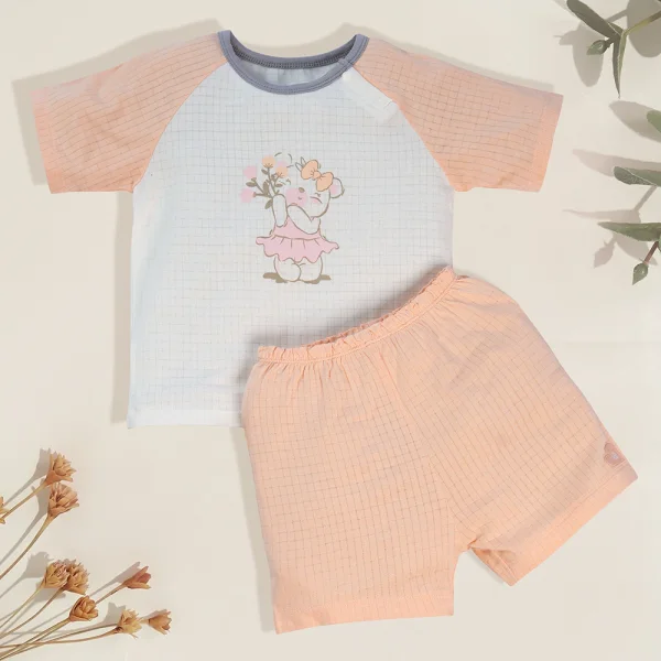 Bộ sơ sinh tính năng dài Chống muỗi Animo VĐ722012 (0-24M, Cam)