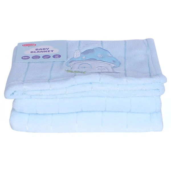 Chăn bông cho bé ConCung Good hình nấm xanh K126-6049